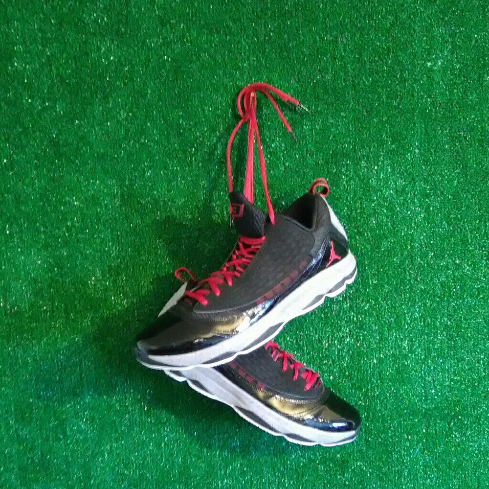 Jordan Black Patent CP3 Low Tops