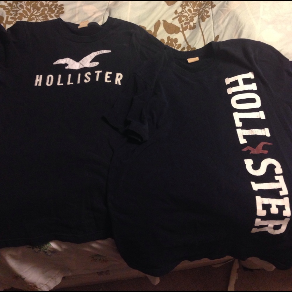 Men's hollister tee shirts size medium