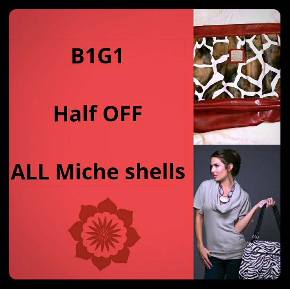 B1G1 half off Miche Shells
