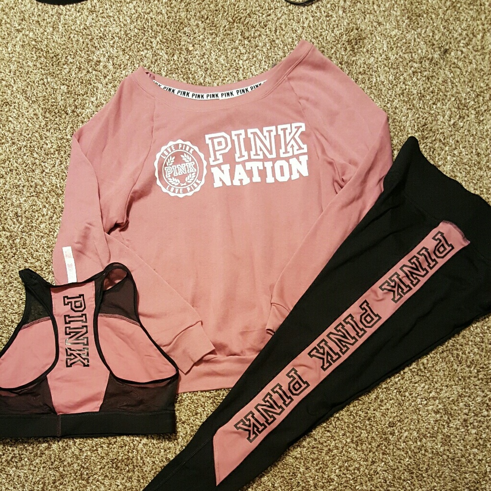 Victoria secret pink set