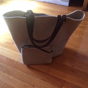 Large tote Bag with small tote inside
