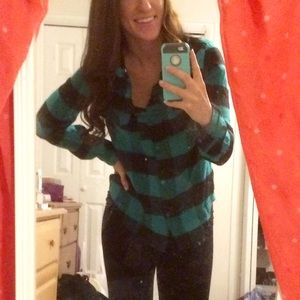 Flannel Plaid Shirt