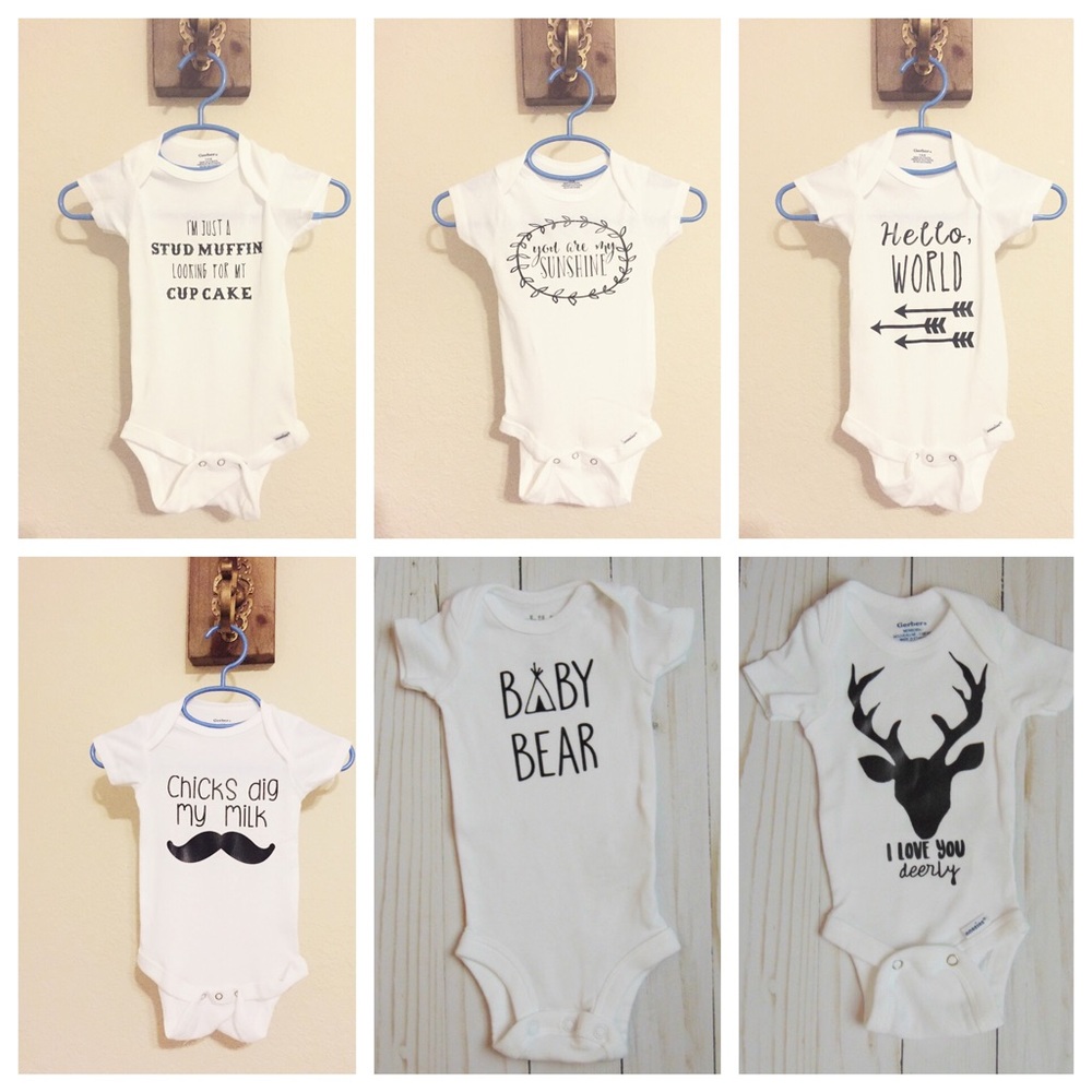 C U S T O M .infant onesies.