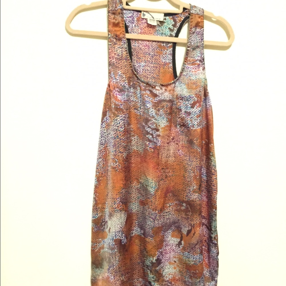 Silky racerback tank