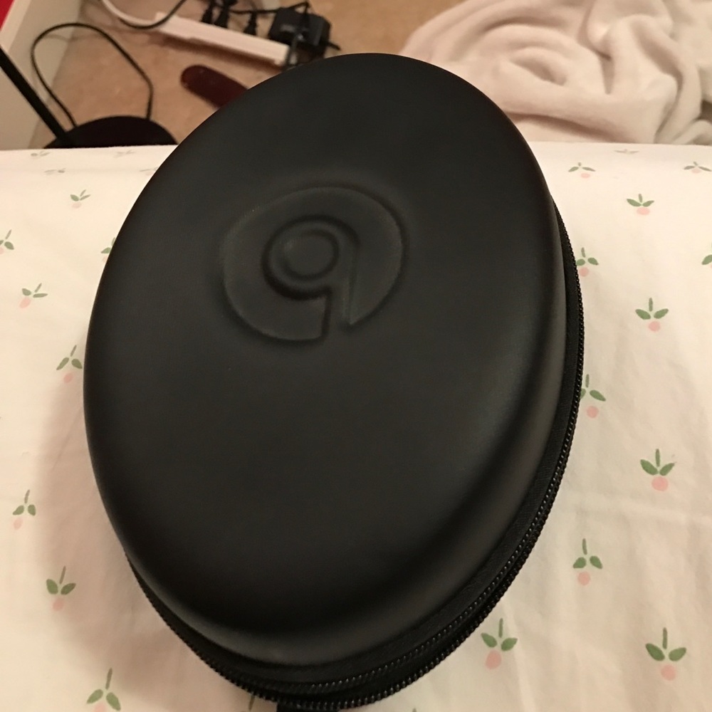 Red beats headphones. Used once