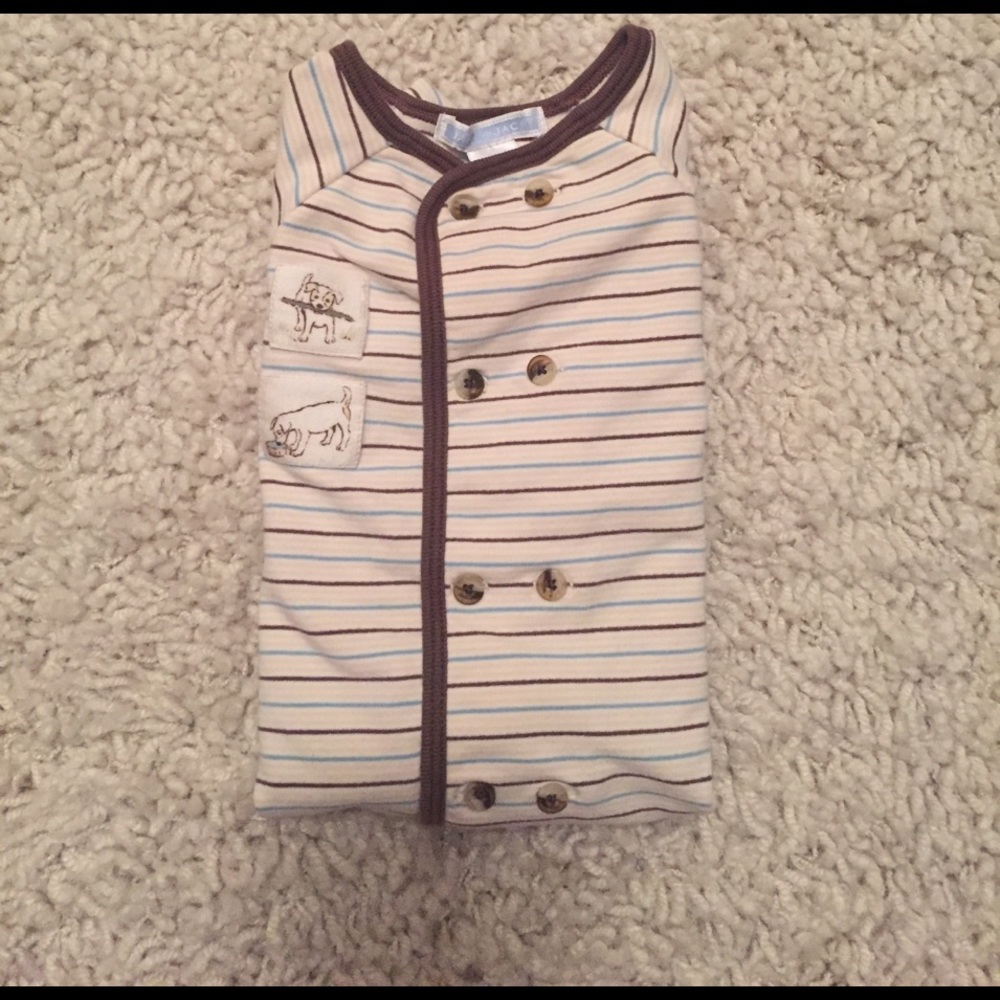 Janie and Jack one piece 3-6 mo outfit