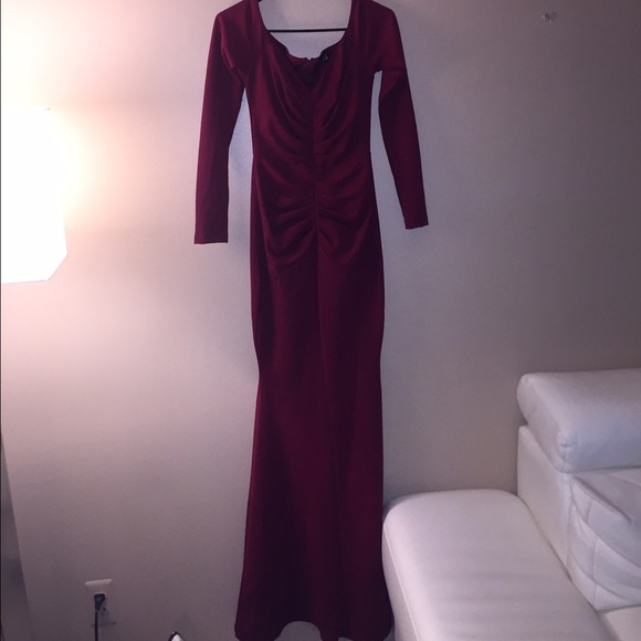 Burgundy Windsor Dress HOST PICK - Picture 3 of 3