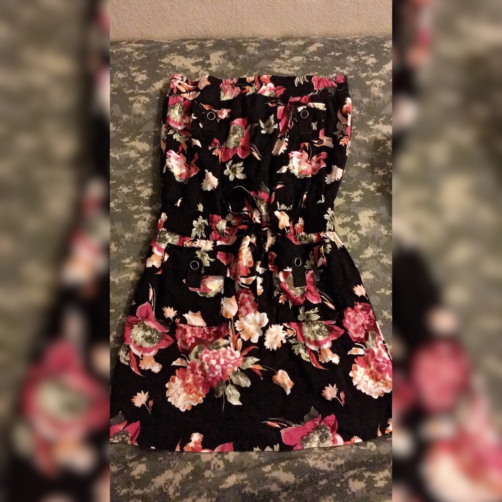 Tube top dress
