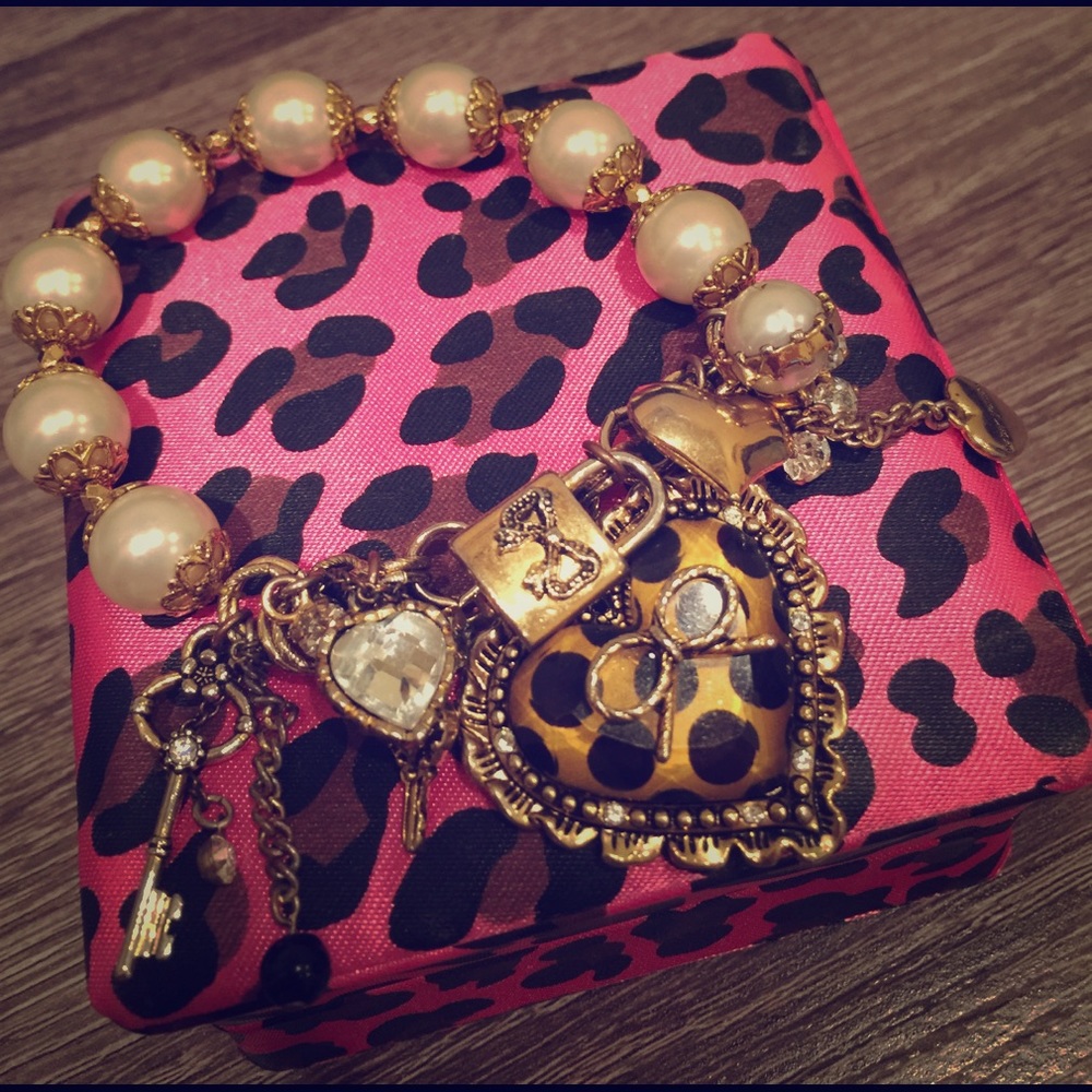 Betsey Johnson Charm Bracelet