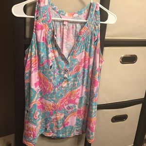 Lilly Pulitzer 'Peel and Eat' Sleeveless Essie 🌴