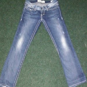 BKE Sabrina straight leg stretch jeans