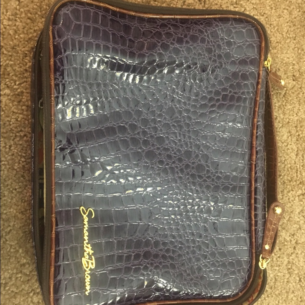 Samantha brown travel cosmetic bag