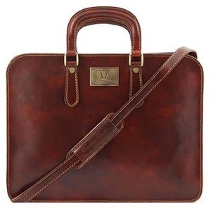 Tuscany Leather Women's Briefcase - Alba (Brown)