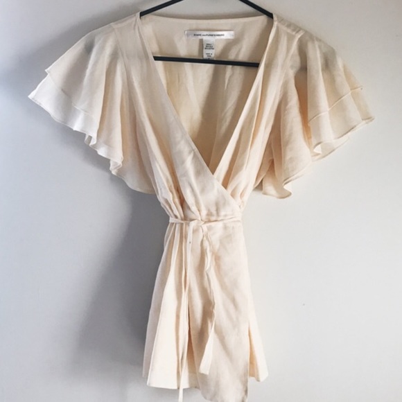 *SOLD** DVF Wrap Top - Picture 2 of 8
