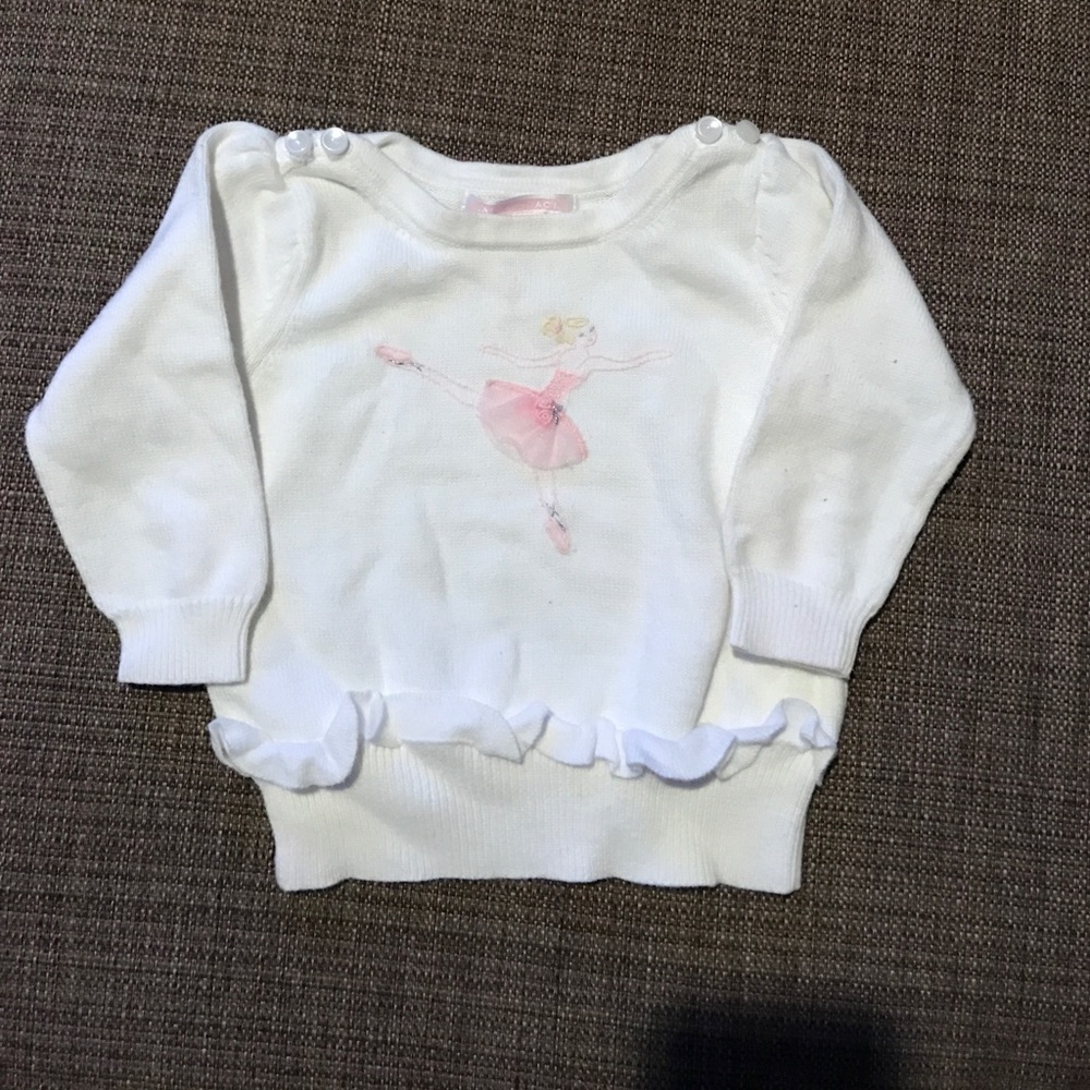 Janie & Jack light sweater 6-12M