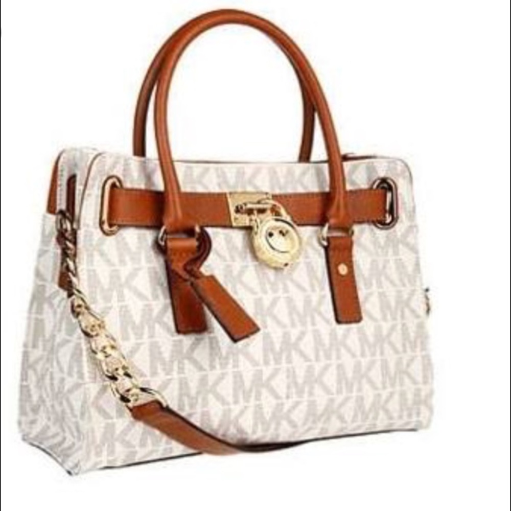 MICHAEL KORS HAMILTON SATCHEL