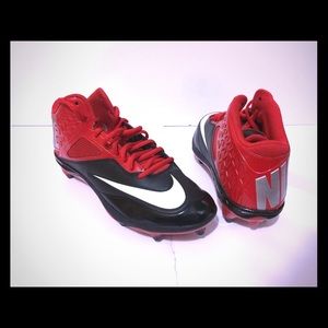 Red Nike Cleats