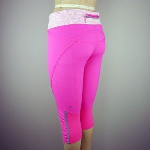 Lululemon Pinkalicious/Wee R From Space Crops