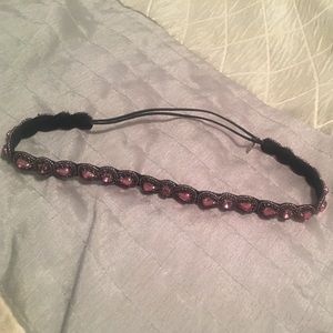 pink Pewter headband