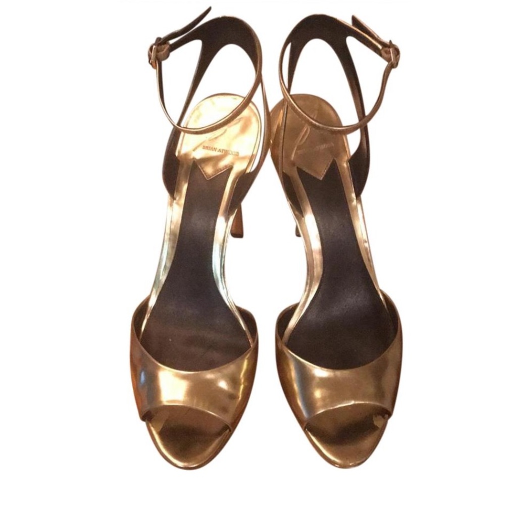 B Brian Atwood Femme Fatale Mirrored Platform