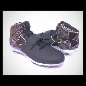 Black Amour Cleats