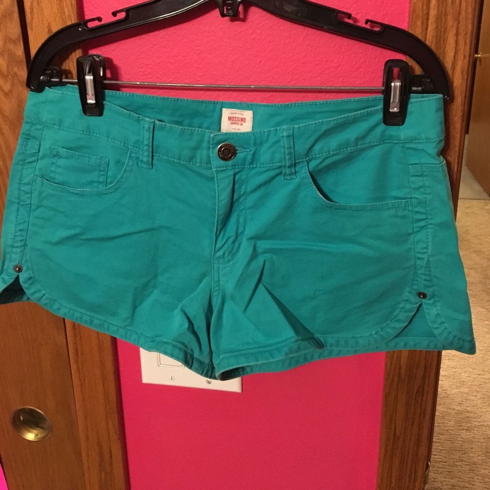 Blue shorts