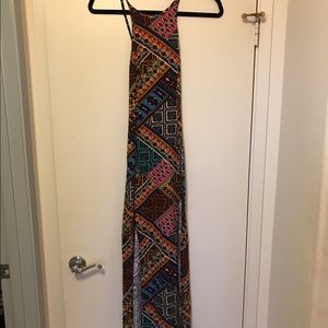 Wonderland hawaii maxi dress