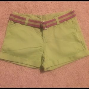 DONATED Rue 21 belted shorts