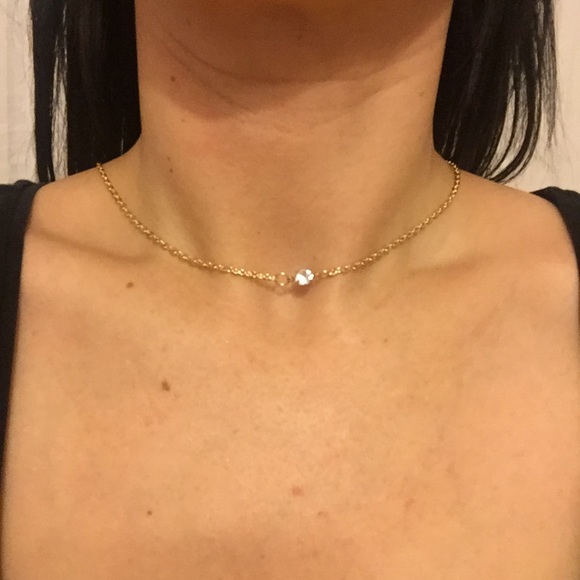 Back Drop Reverse Necklace / Body Chain Gold - Picture 5 of 7