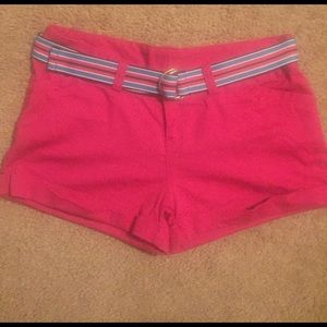 DONATED Rue 21 belted shorts