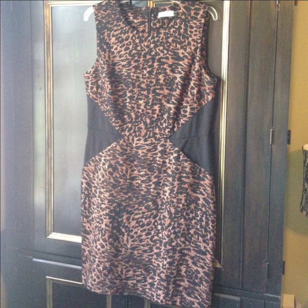 Calvin Klein leopard dress