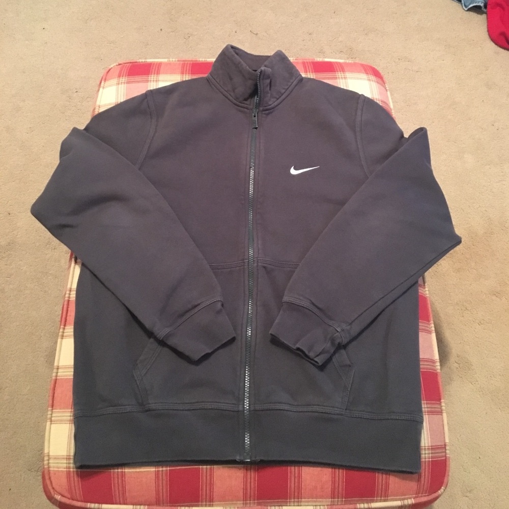 Gray  Nike zip up