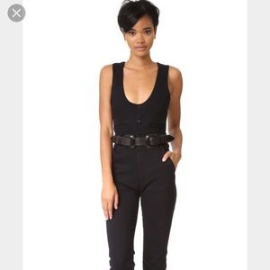 B low the belt Rouge belt - matte black