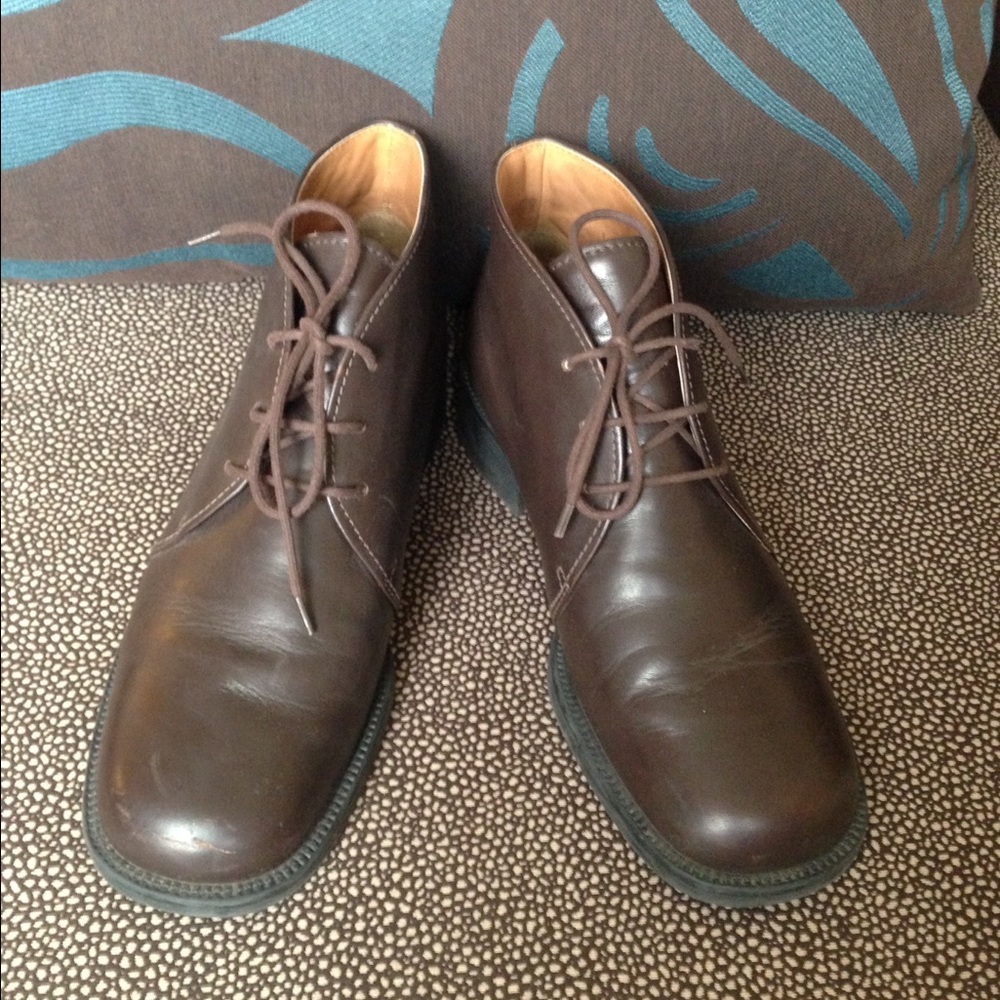 Clarks leather boot