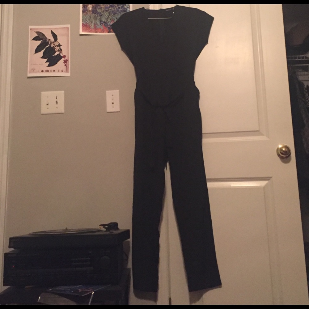 Boohoo Black Jumpsuit