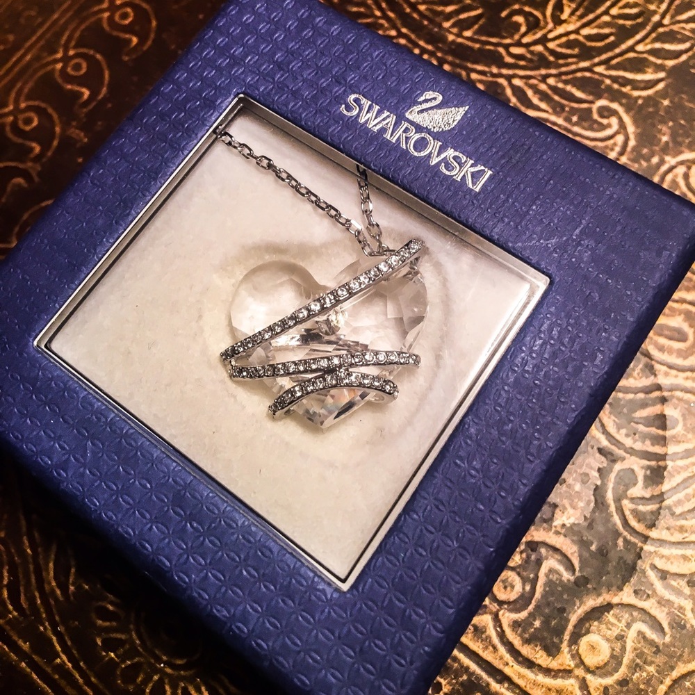 Rare Swarovski Heart of the Ocean Necklace