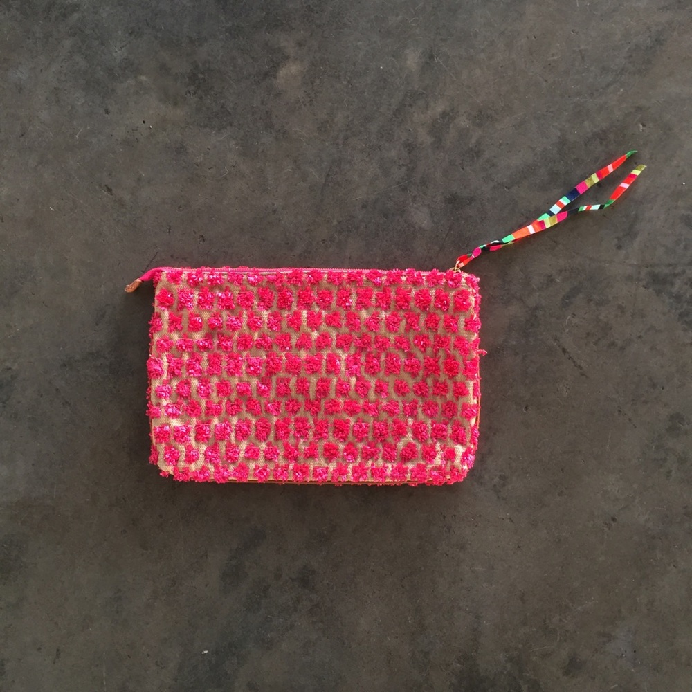 Anthropologie Woven Clutch