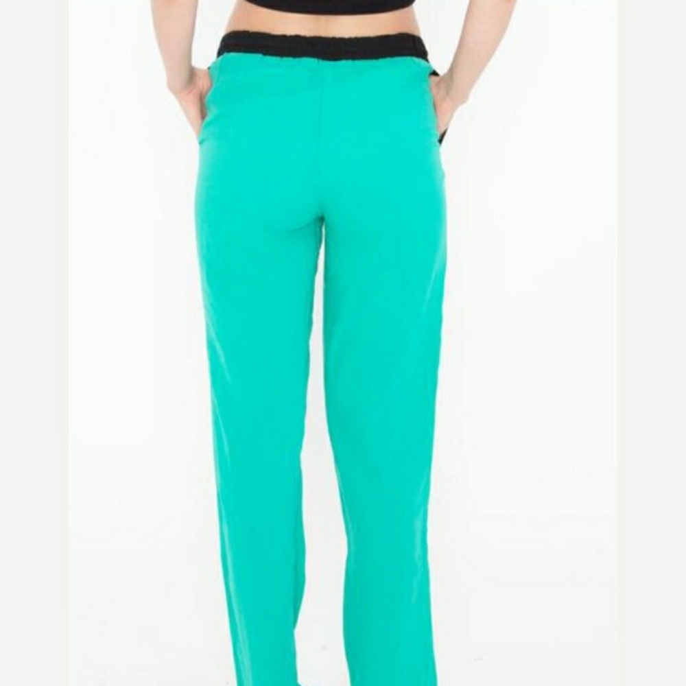 🧯CLEARANCE 🧯💚MINT GREEN DRAW STRING PANT - Picture 2 of 3