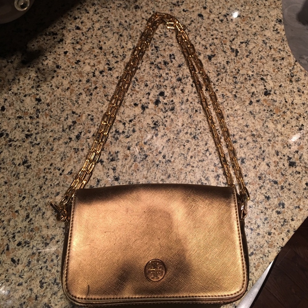 Tory Burch Gold Purse