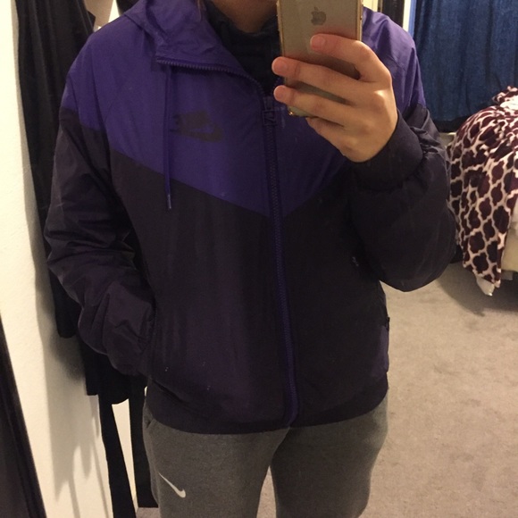 Purple NIKE windbreaker - Picture 4 of 5