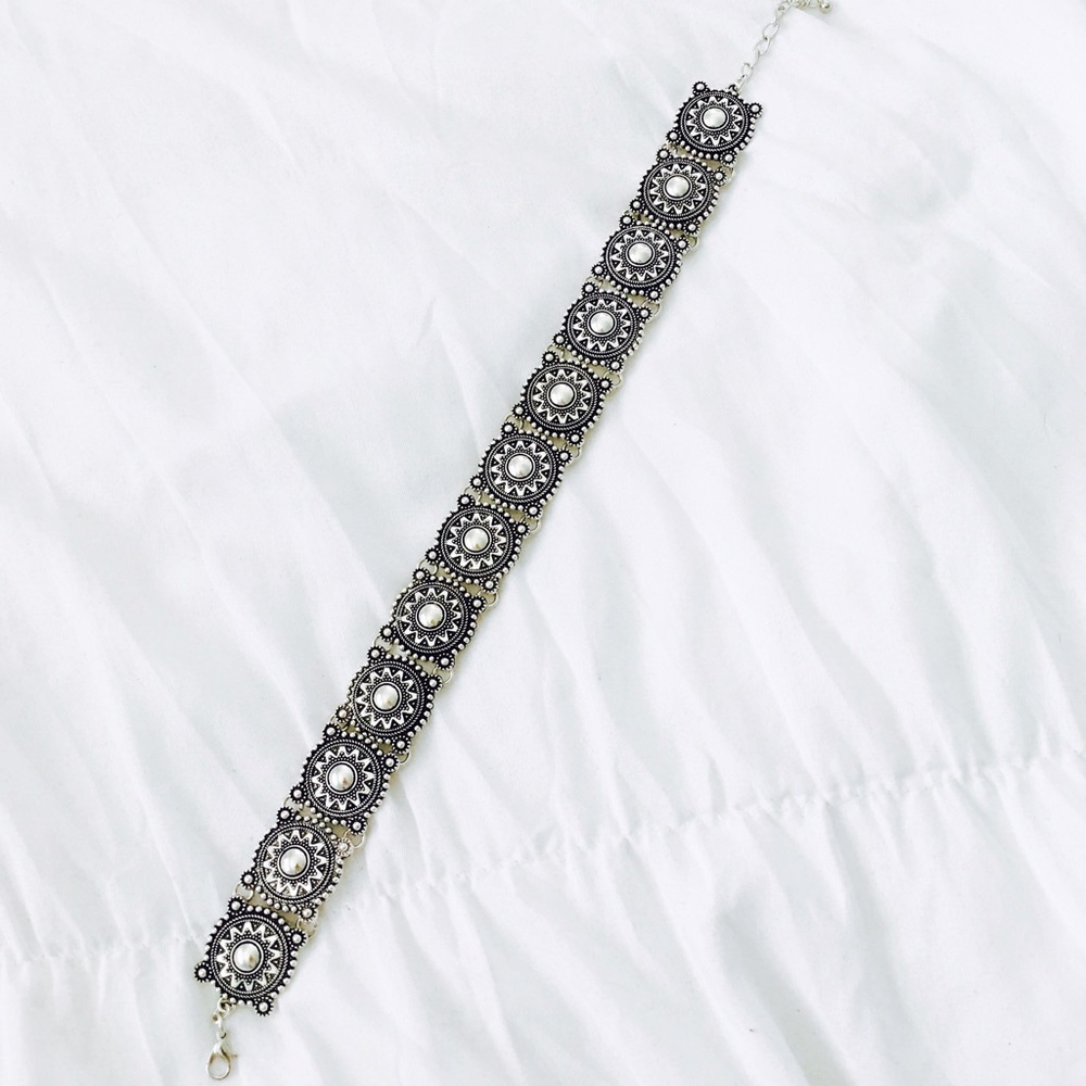 •Phoenix Silver Choker• - Picture 7 of 8