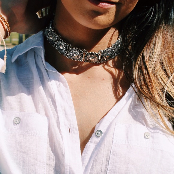 •Phoenix Silver Choker• - Picture 5 of 8