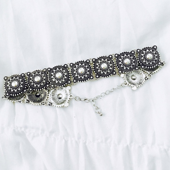 •Phoenix Silver Choker• - Picture 6 of 8