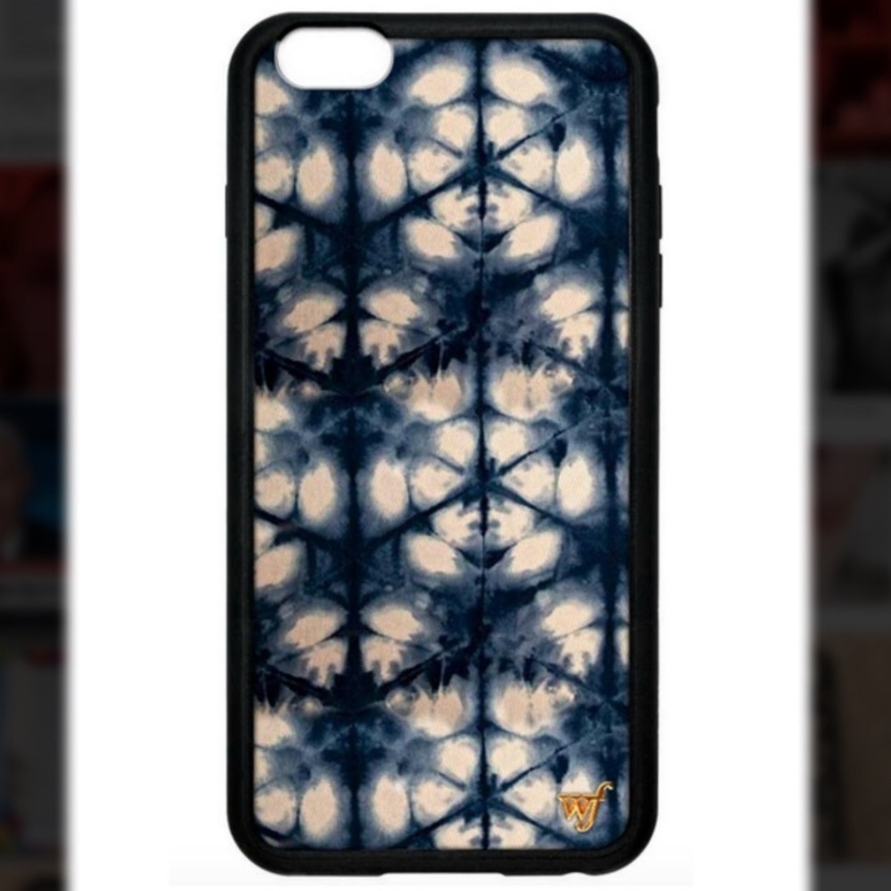 Wildflower Blue Tie-Dye iPhone 6 Case