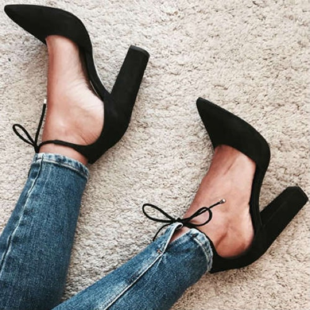 ❌SOLD❌ SM Pampered Lace-Up Pumps