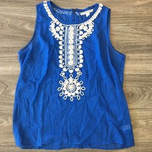 Sale! Banana Republic Bright Blue Tank Top