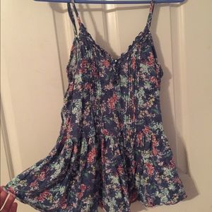 Lauren Conrad floral tank top