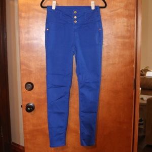 hi-waisted super skinny jeans