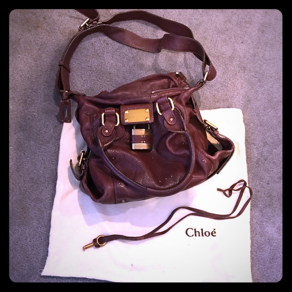 Chloe Paddongton lock handbag