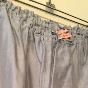 Via seta 100% silk lilac drawstring pants 14